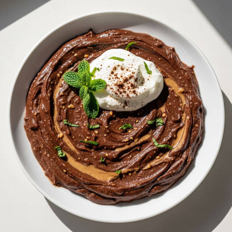 Silky Chocolate Protein Pudding
