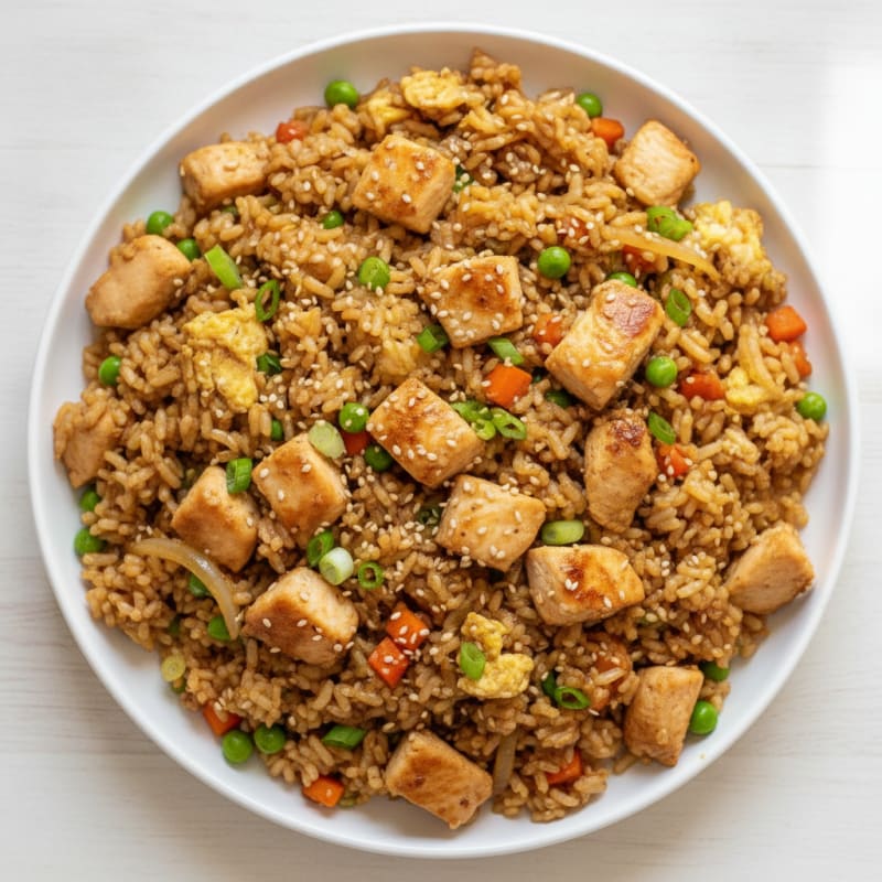 Chicken Fried Rice Skillet