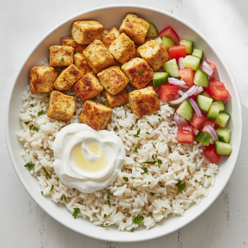Chicken Shawarma Rice Bowl