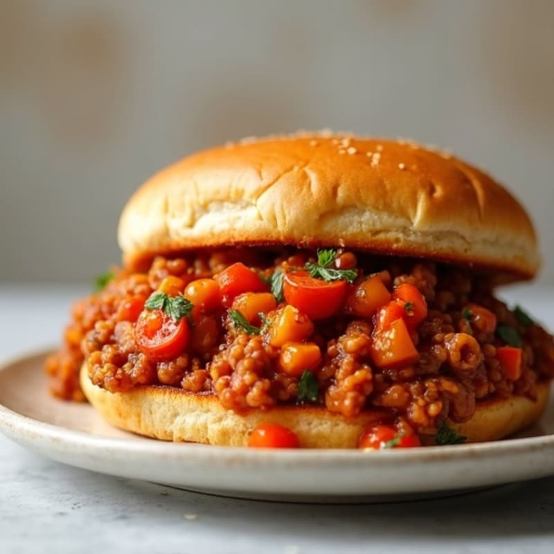 Sweet and Tangy Lean Ground Turkey Sloppy Joes