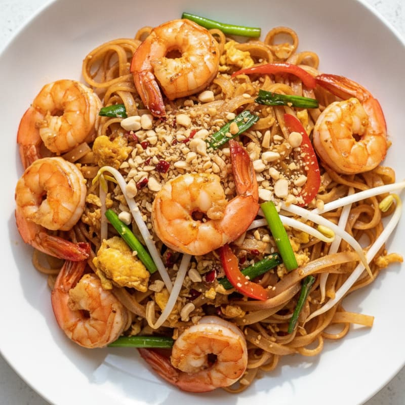 Shrimp Pad Thai Noodles