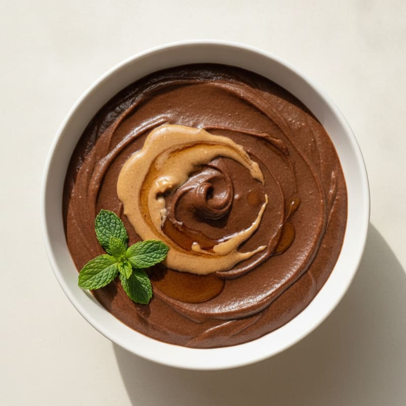 Silky Chocolate Protein Pudding