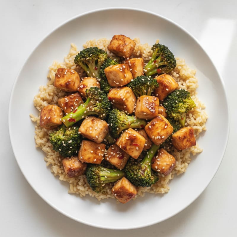Chicken Teriyaki Stir-Fry with Broccoli