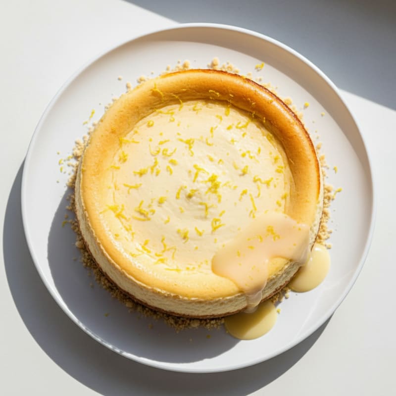 Creamy Greek Yogurt Protein Cheesecake