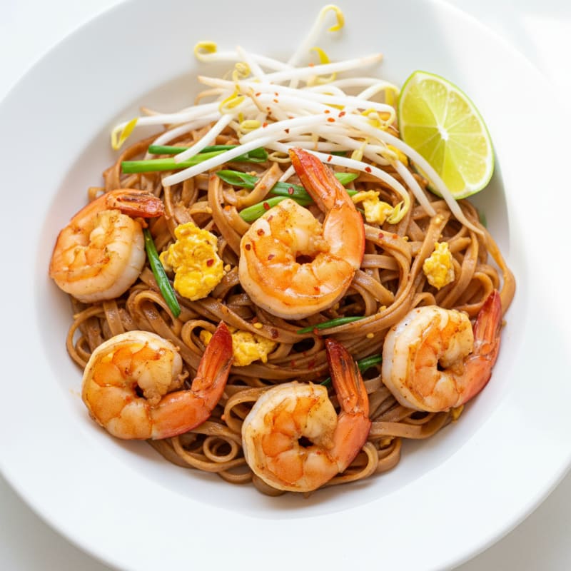 Shrimp Pad Thai Noodles