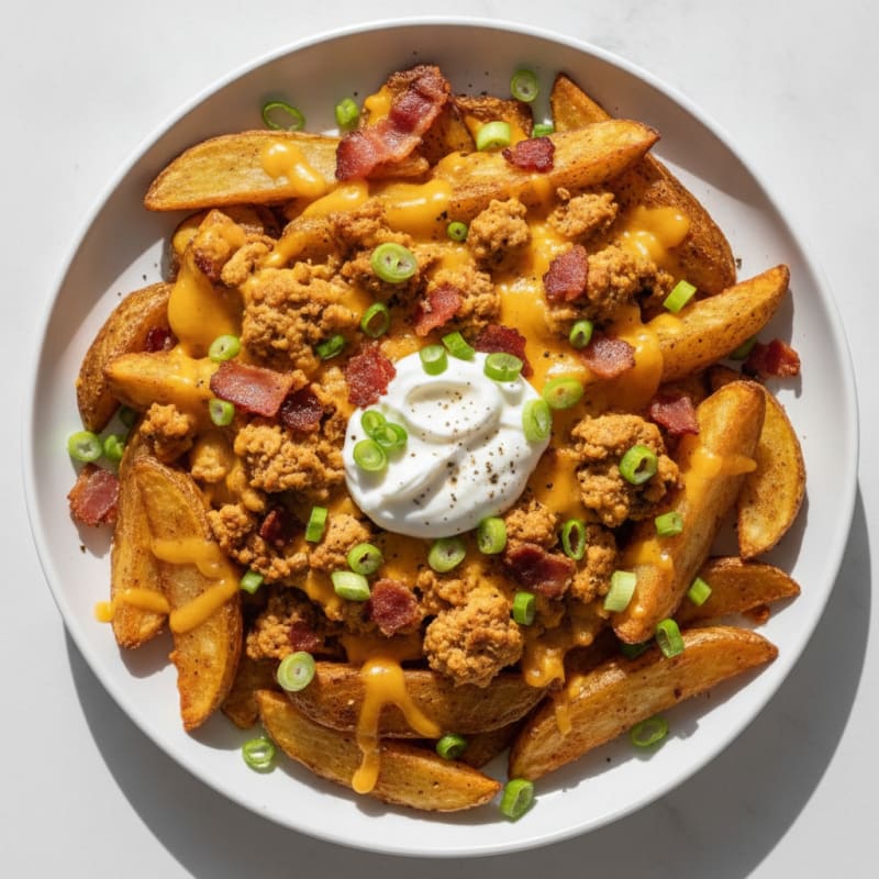 Loaded Bacon Cheddar Fries