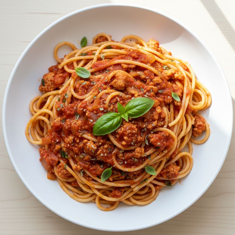 Classic Spaghetti with Marinara Sauce