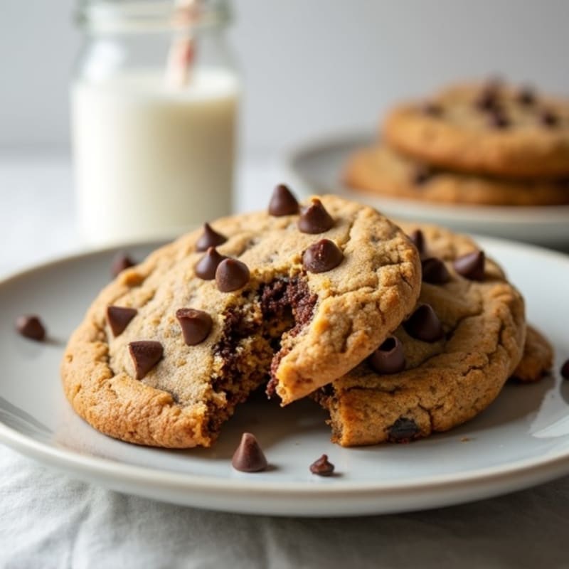 Protein-Packed Almond Flour Chocolate Chip Cookies