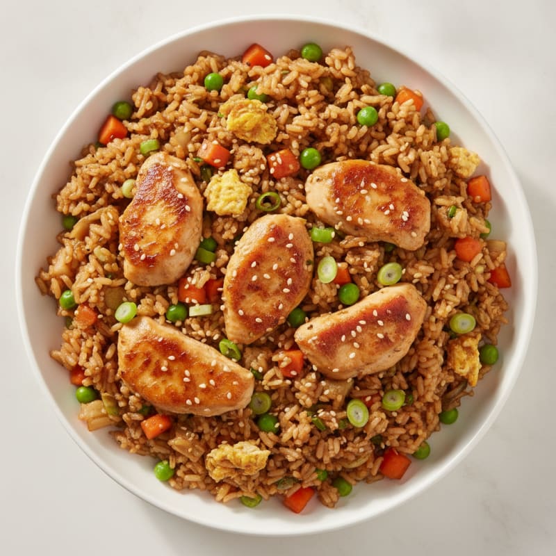 Chicken Fried Rice Skillet