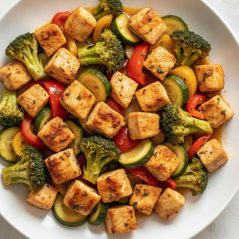 Baked Chicken and Vegetable Casserole