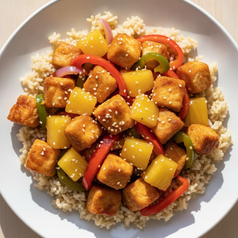 Sweet and Sour Chicken with Pineapple