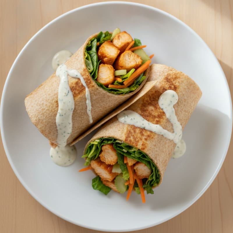 Buffalo Ranch Chicken Wrap
