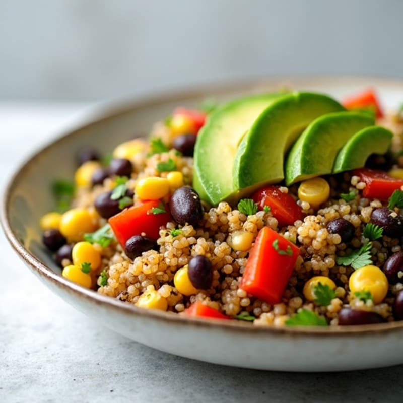 Vibrant Quinoa Black Bean Salad