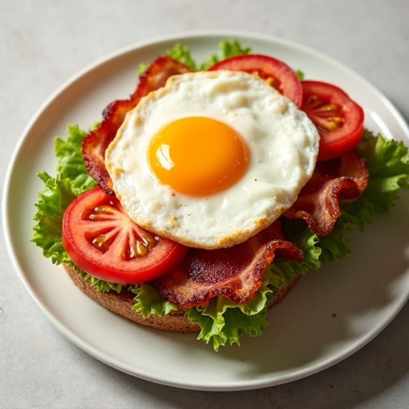 Crispy Bacon, Fresh Tomato, and Crunchy Lettuce Whole Grain Sandwich