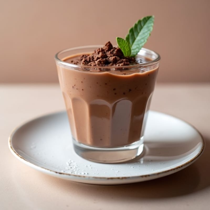 Silky Chocolate Protein Pudding with Greek Yogurt