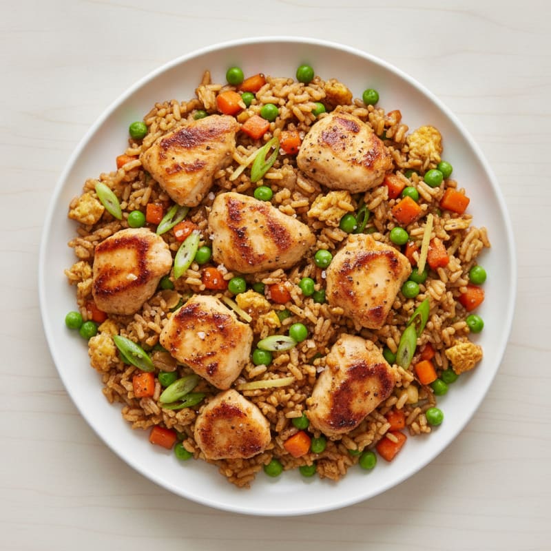 Chicken Fried Rice Skillet