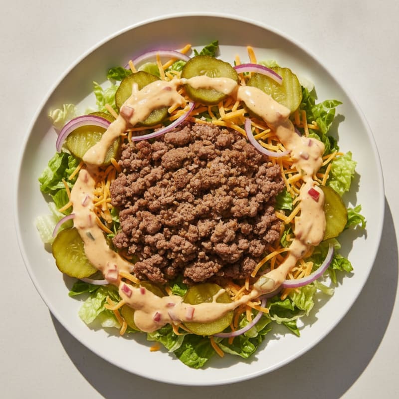 Big Mac Protein Bowl