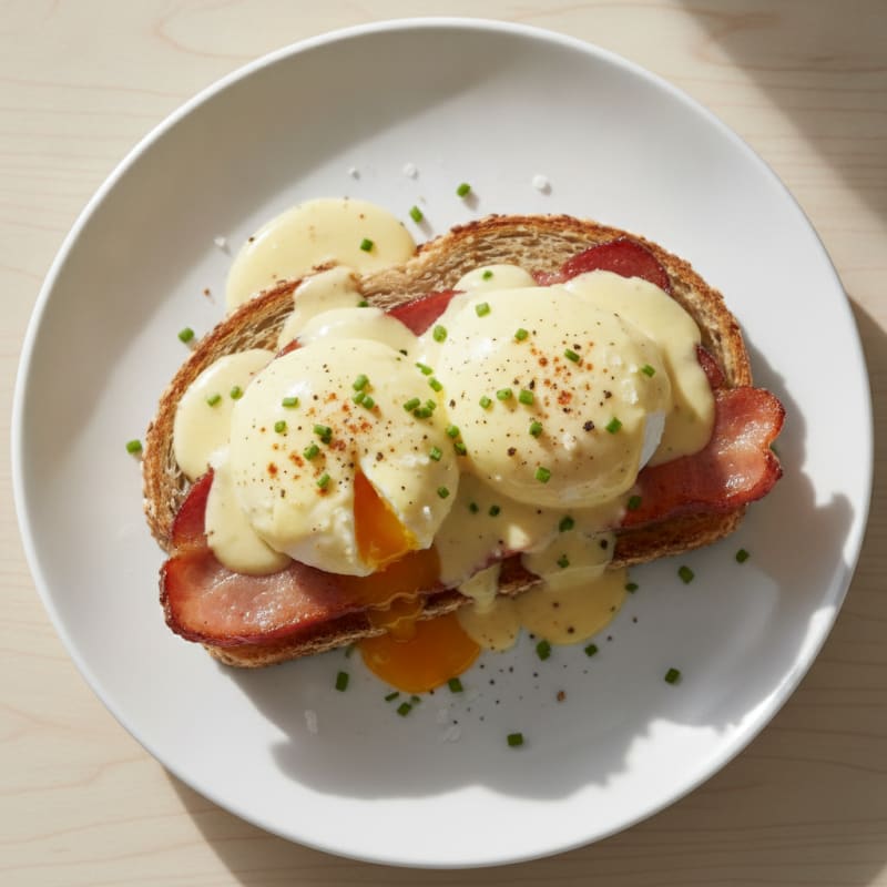 Classic Eggs Benedict with Hollandaise