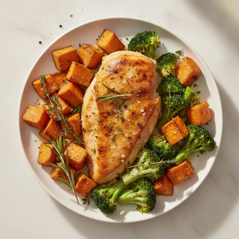 Garlic Herb Roasted Chicken