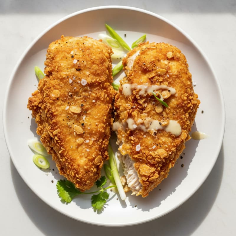Crispy Buttermilk Fried Chicken