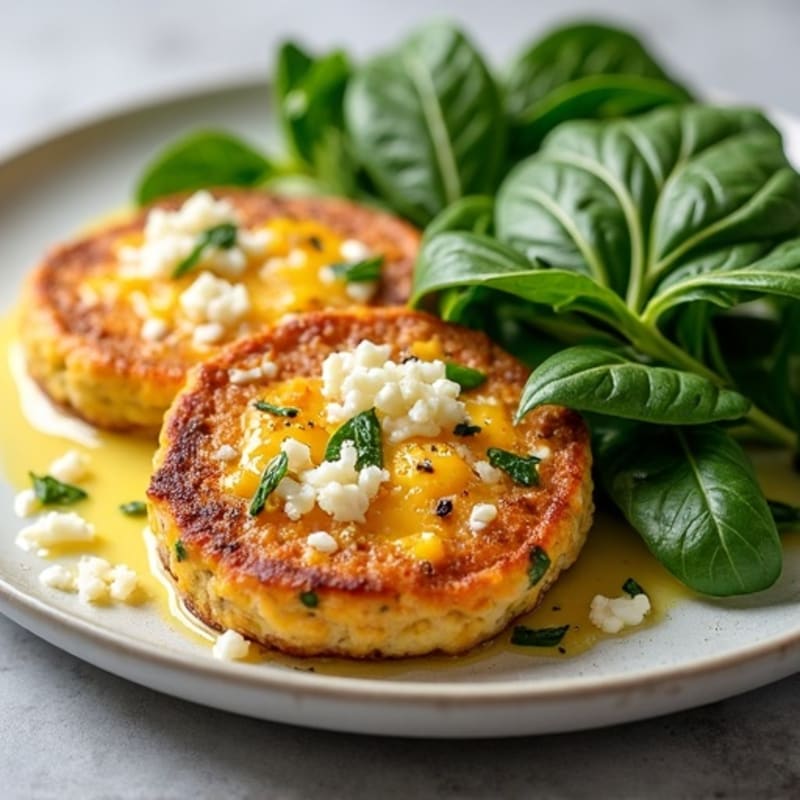 Egg White and Turkey Sausage Scramble with Spinach