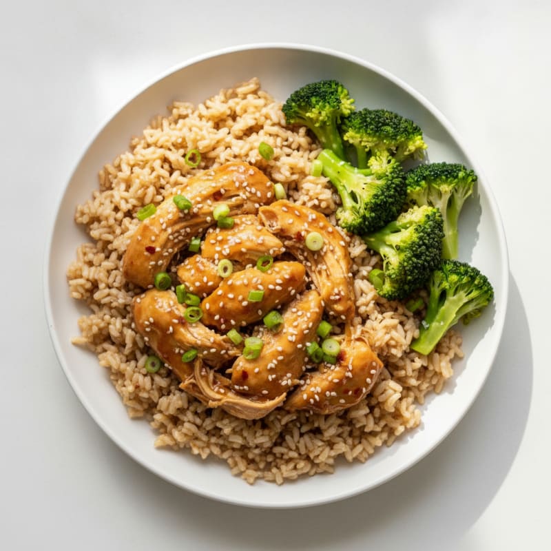 Slow Cooker Honey Garlic Chicken