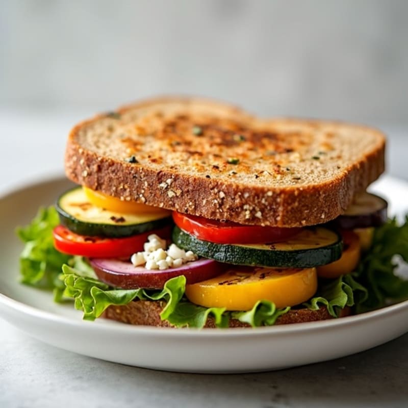 Hearty Grilled Vegetable Sandwich