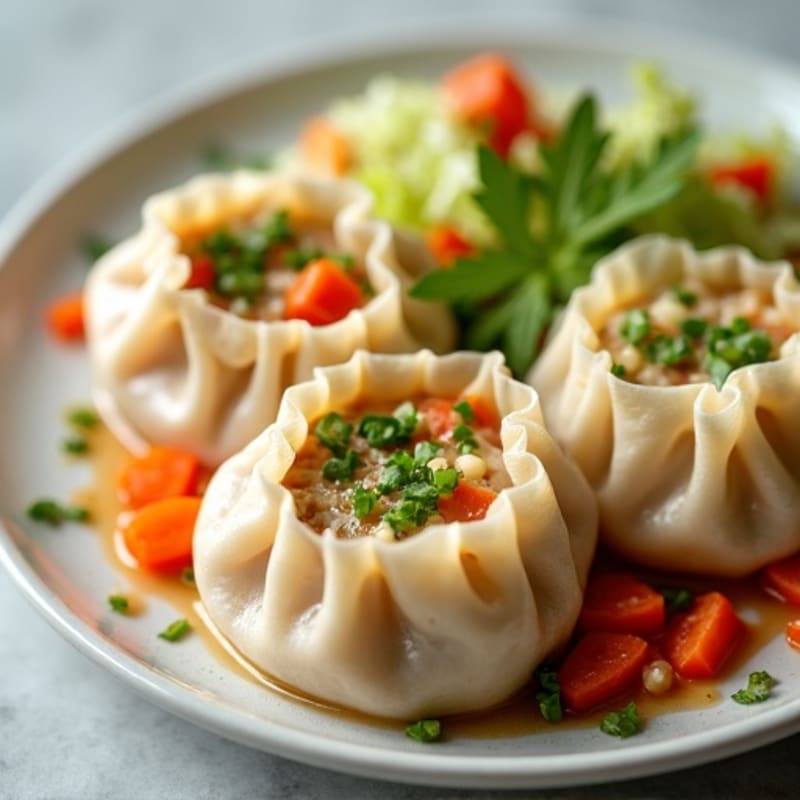 Creamy Wholesome Chicken and Vegetable Dumplings