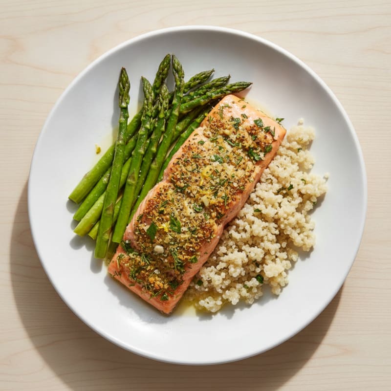 Lemon Herb Baked Salmon