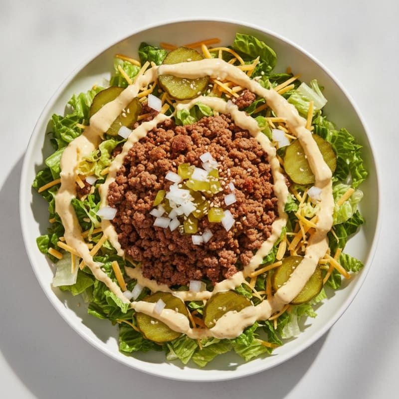 Big Mac Protein Bowl
