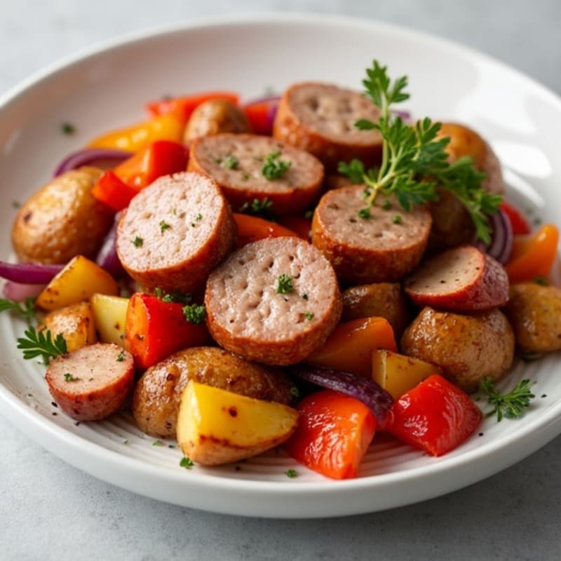 Sheet Pan Sausage and Roasted Potatoes