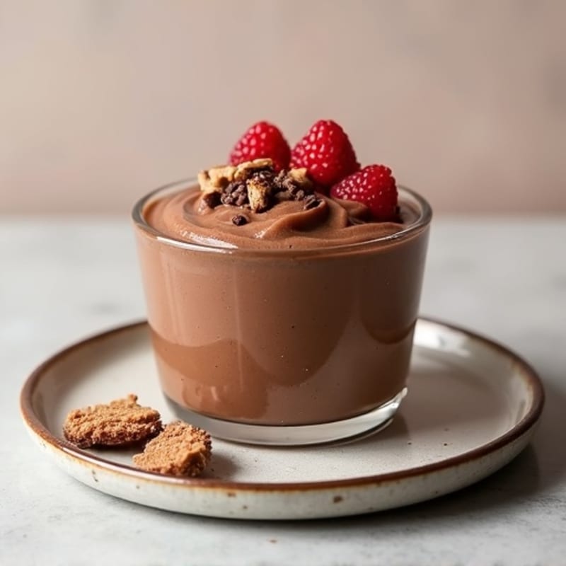 Silky Chocolate Protein Pudding