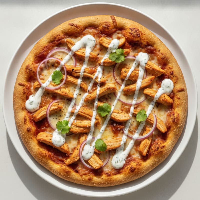 BBQ Ranch Chicken Pizza