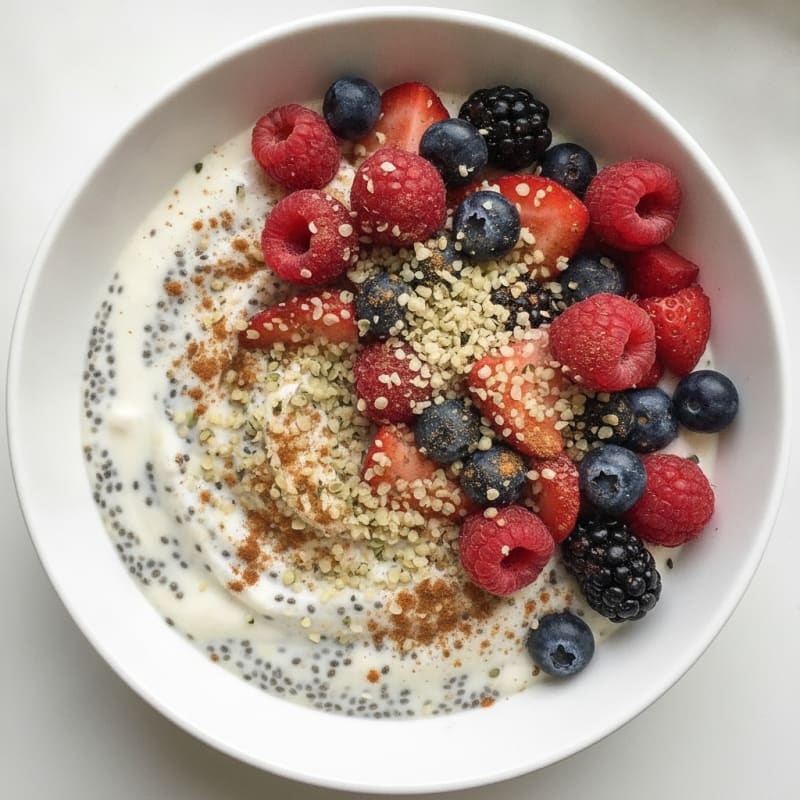 Berry Chia Yogurt Parfait