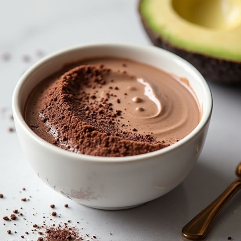 Silky Chocolate Protein Pudding with Greek Yogurt