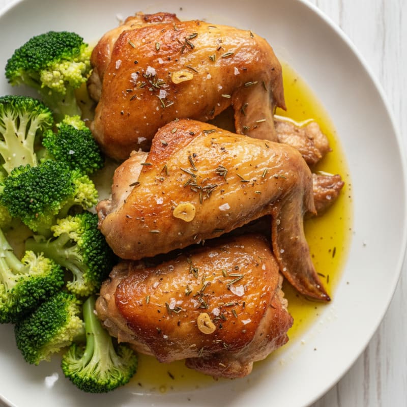 Garlic-Herb Roasted Turkey Wings