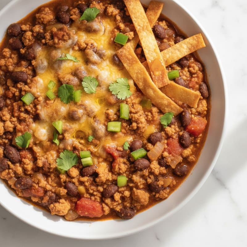 Hearty Turkey and Bean Chili