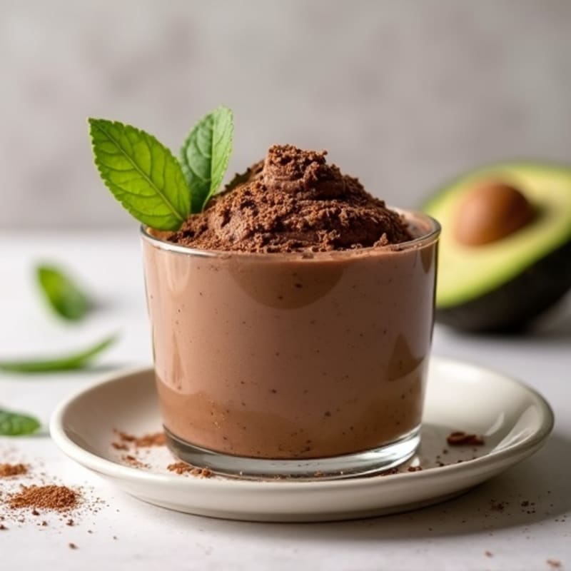Creamy Chocolate Avocado Mousse