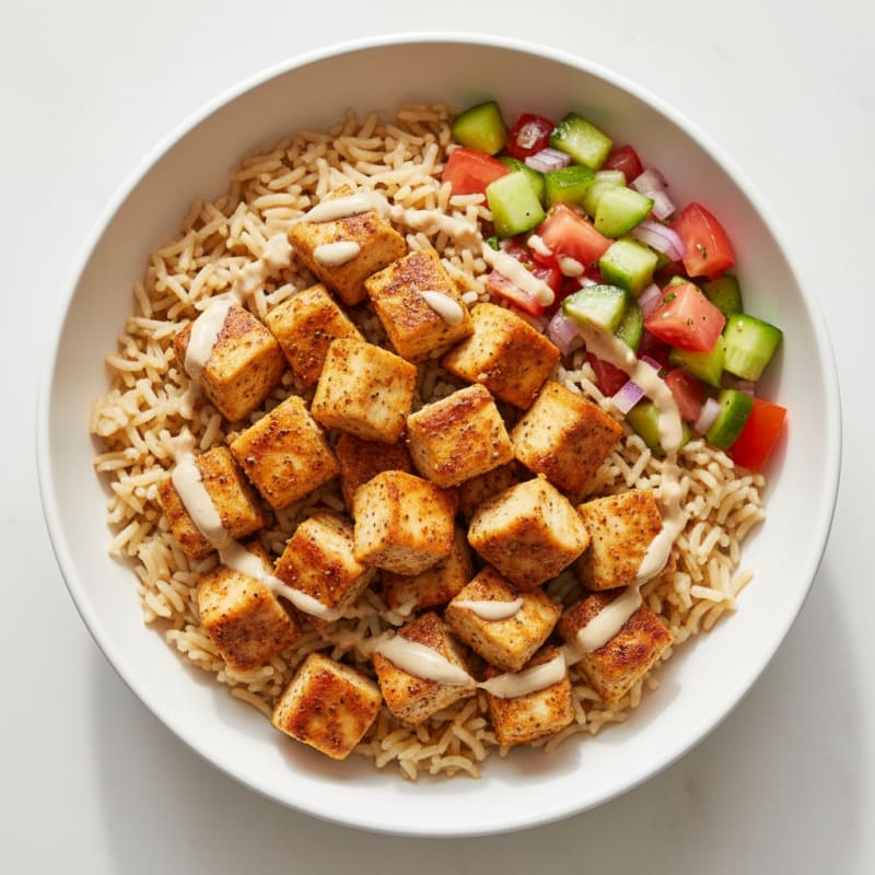 Chicken Shawarma Rice Bowl