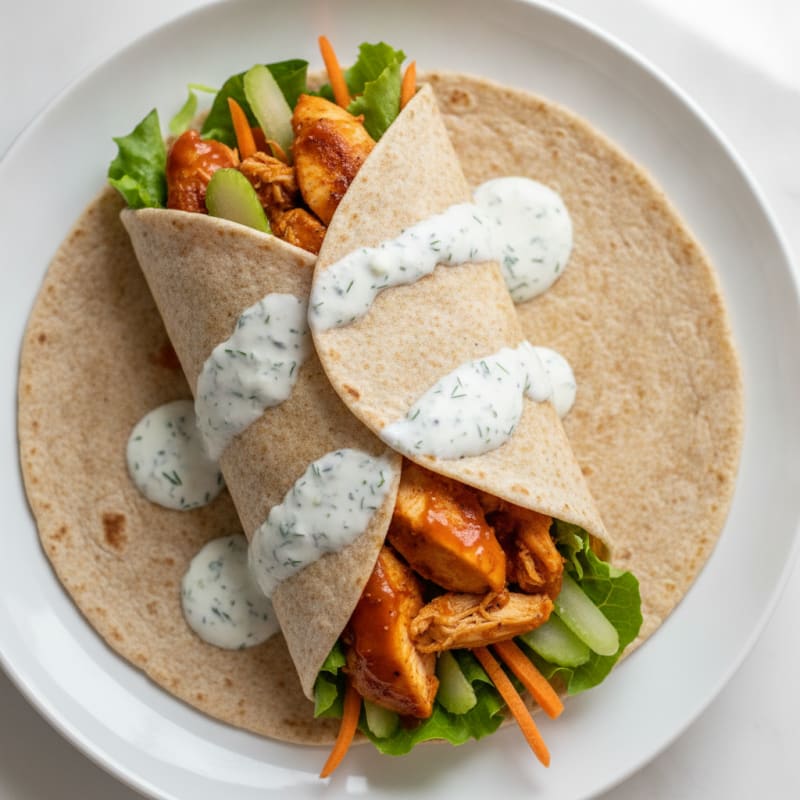 Buffalo Chicken Ranch Wrap