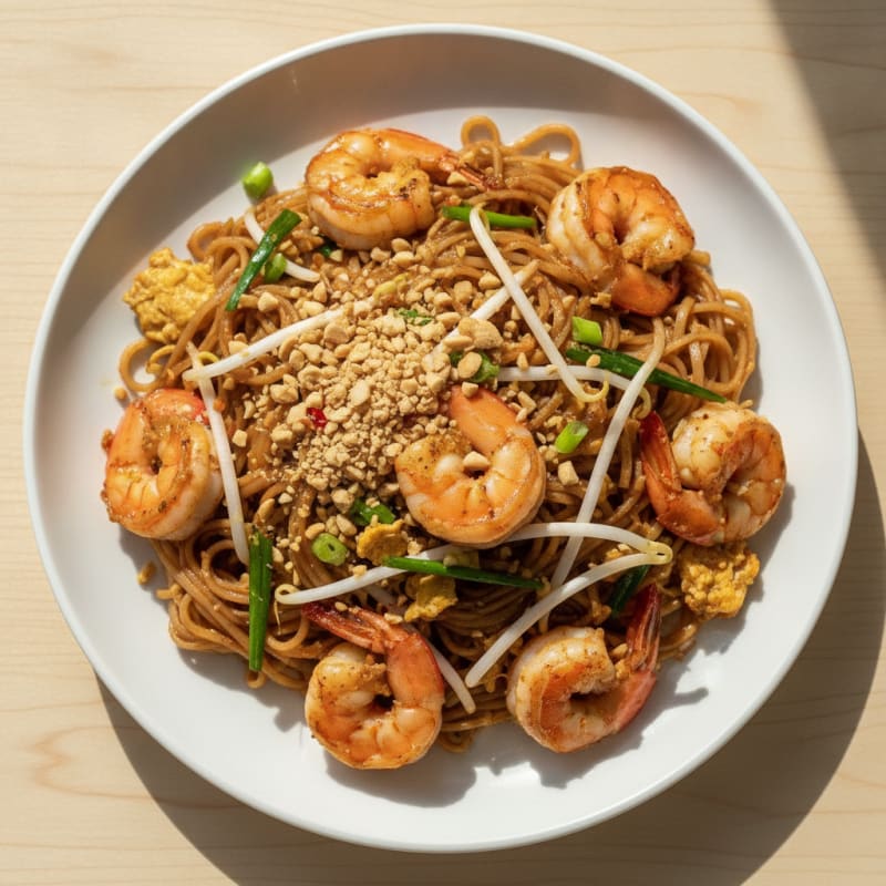 Shrimp Pad Thai Noodles