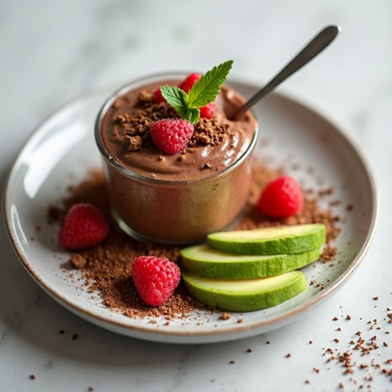 Creamy Chocolate Avocado Mousse