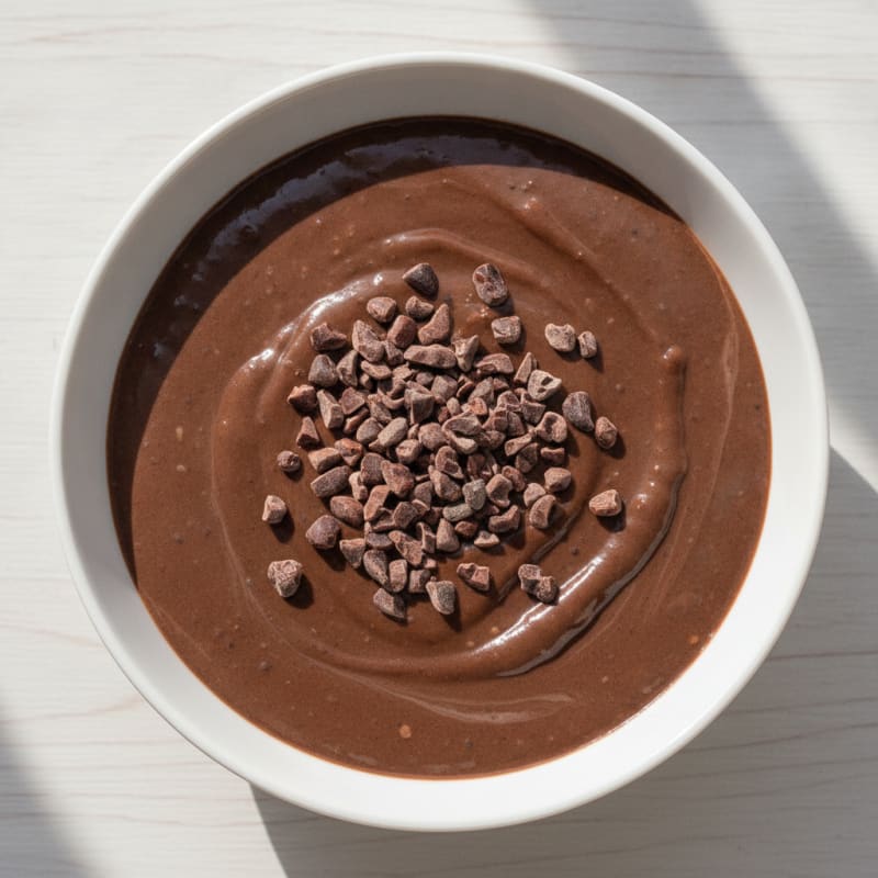 Silky Chocolate Protein Pudding