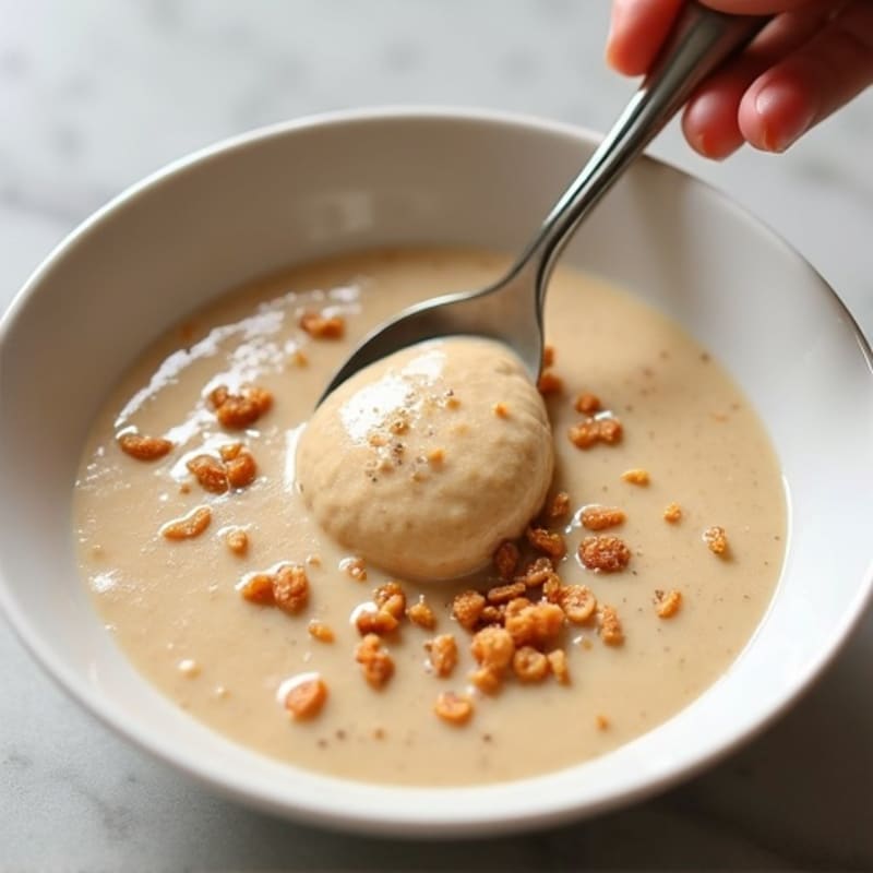 Creamy Vegan Protein Pudding with Almond Butter and Chia