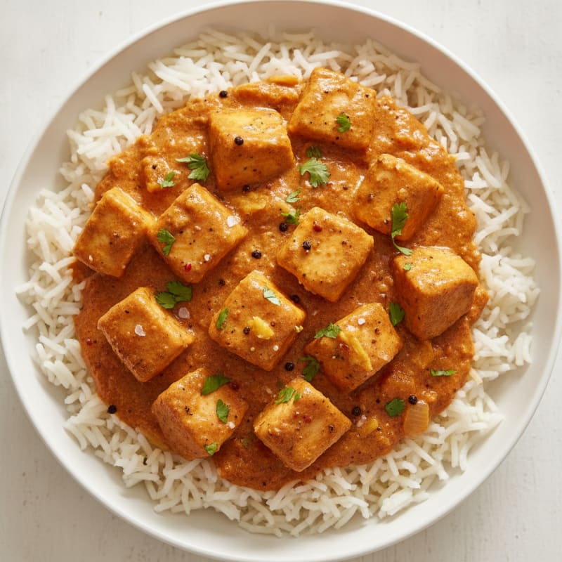 Spiced Butter Chicken with Basmati Rice