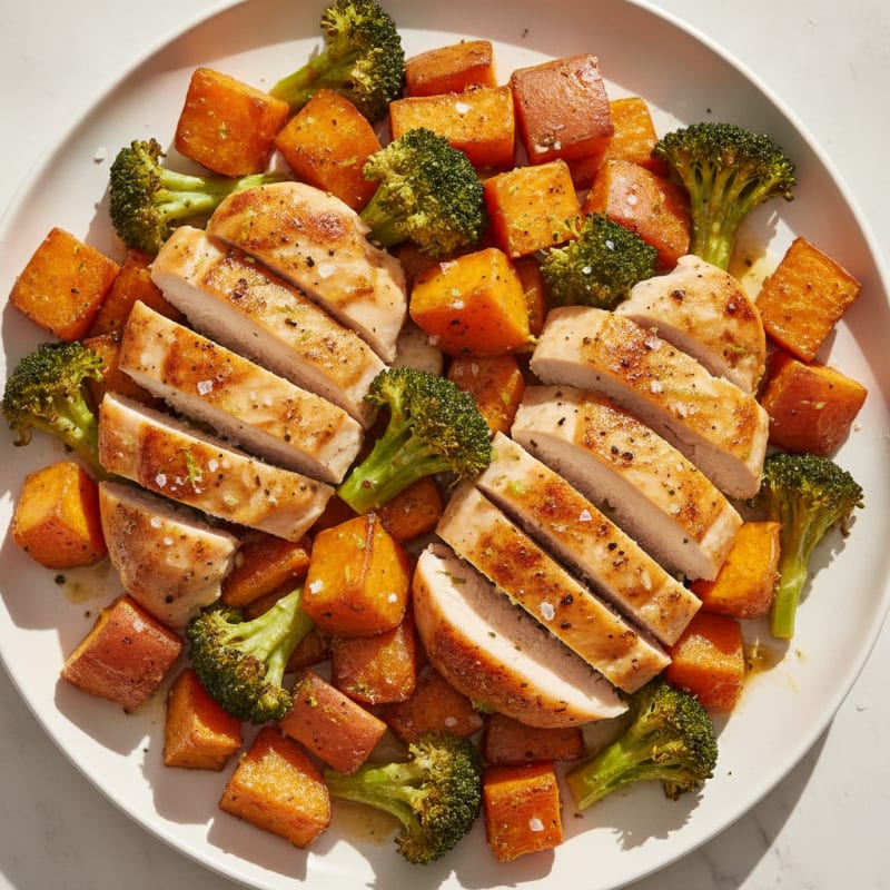 Roasted Sweet Potato with Honey-Lime Glaze