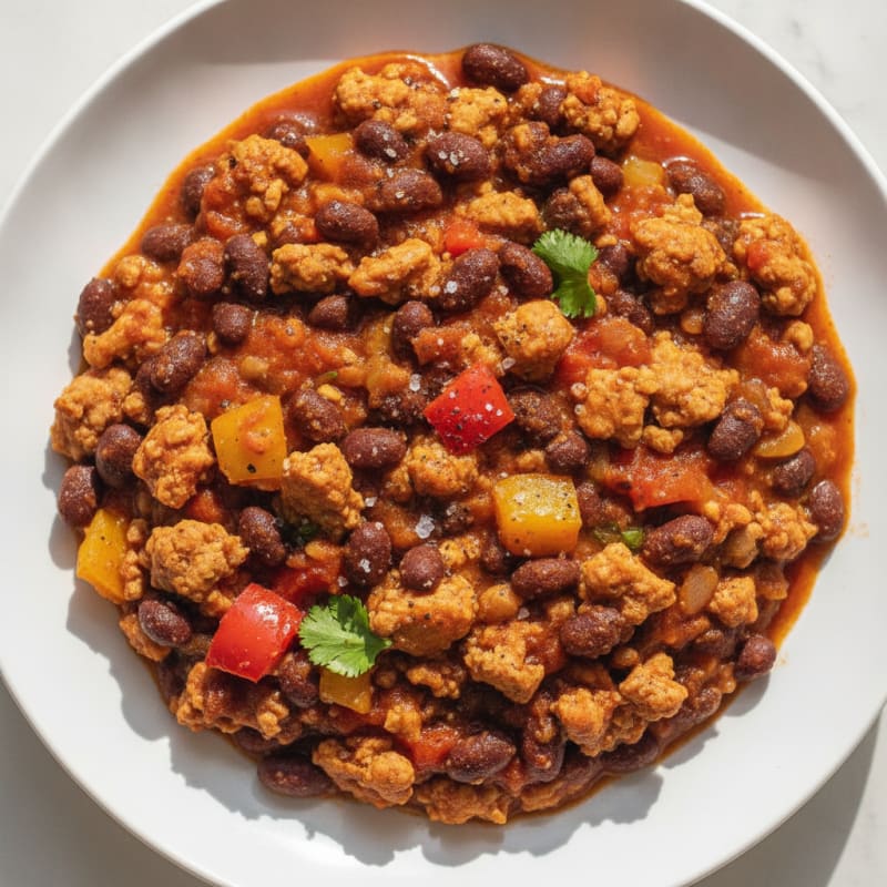 Turkey and Black Bean Chili