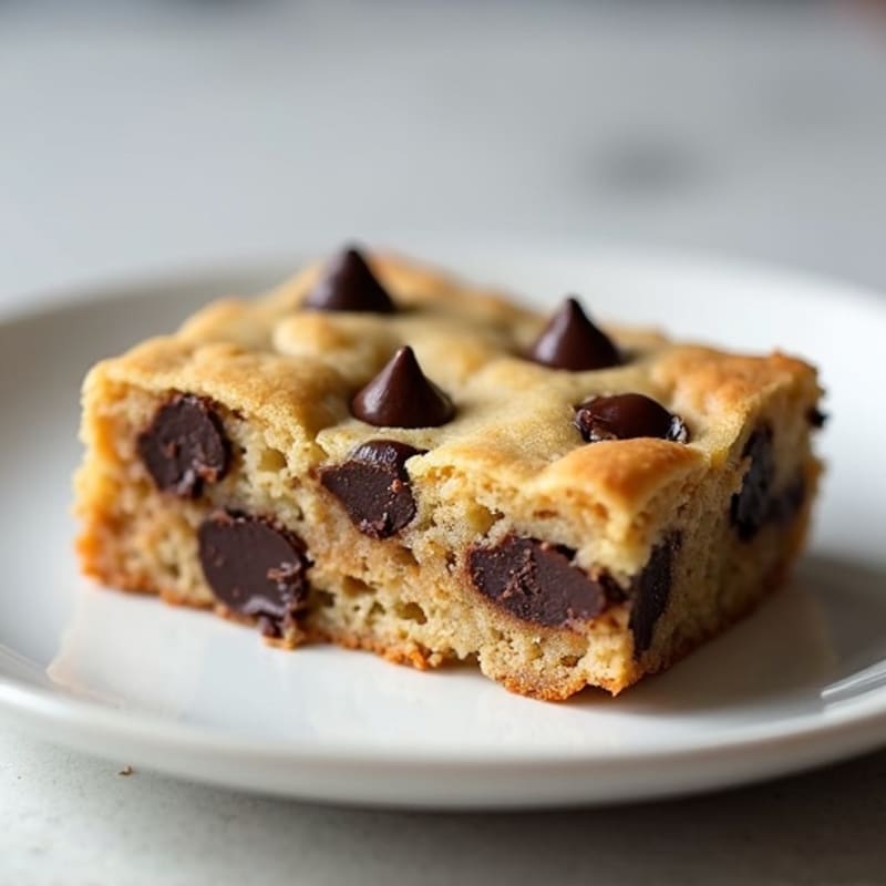 Almond Flour Chocolate Chip Cookie Cake
