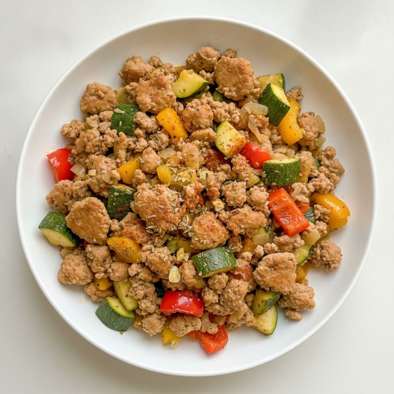 Savory Turkey and Vegetable Skillet