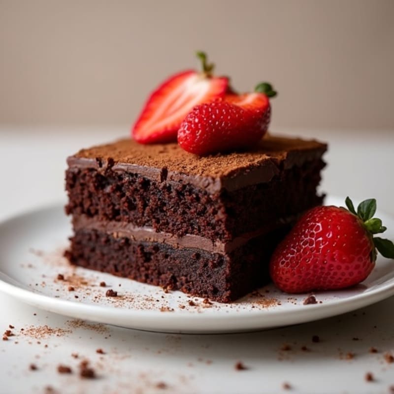 Flourless Dark Chocolate Almond Cake